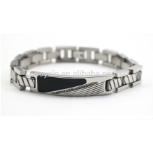 Diamond Emaille Metall Tag Armband für Männer